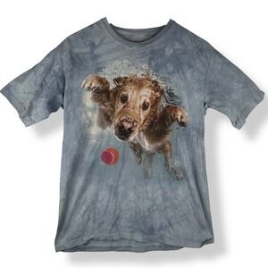 The Mountain Underwater Dogs Graphic T Shirt Kids Size XL Seth Casteel Artwork